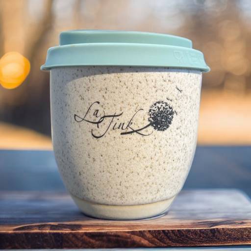 LaTink Ceramic Travel Mug