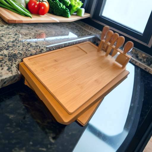 Cheese Knife & Serving Chopping Board