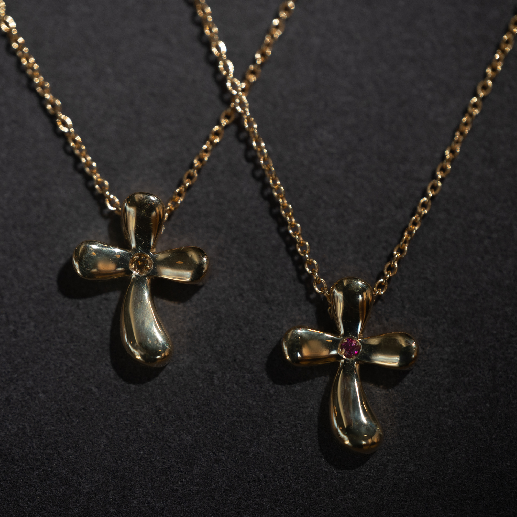 Gold Cross Necklace