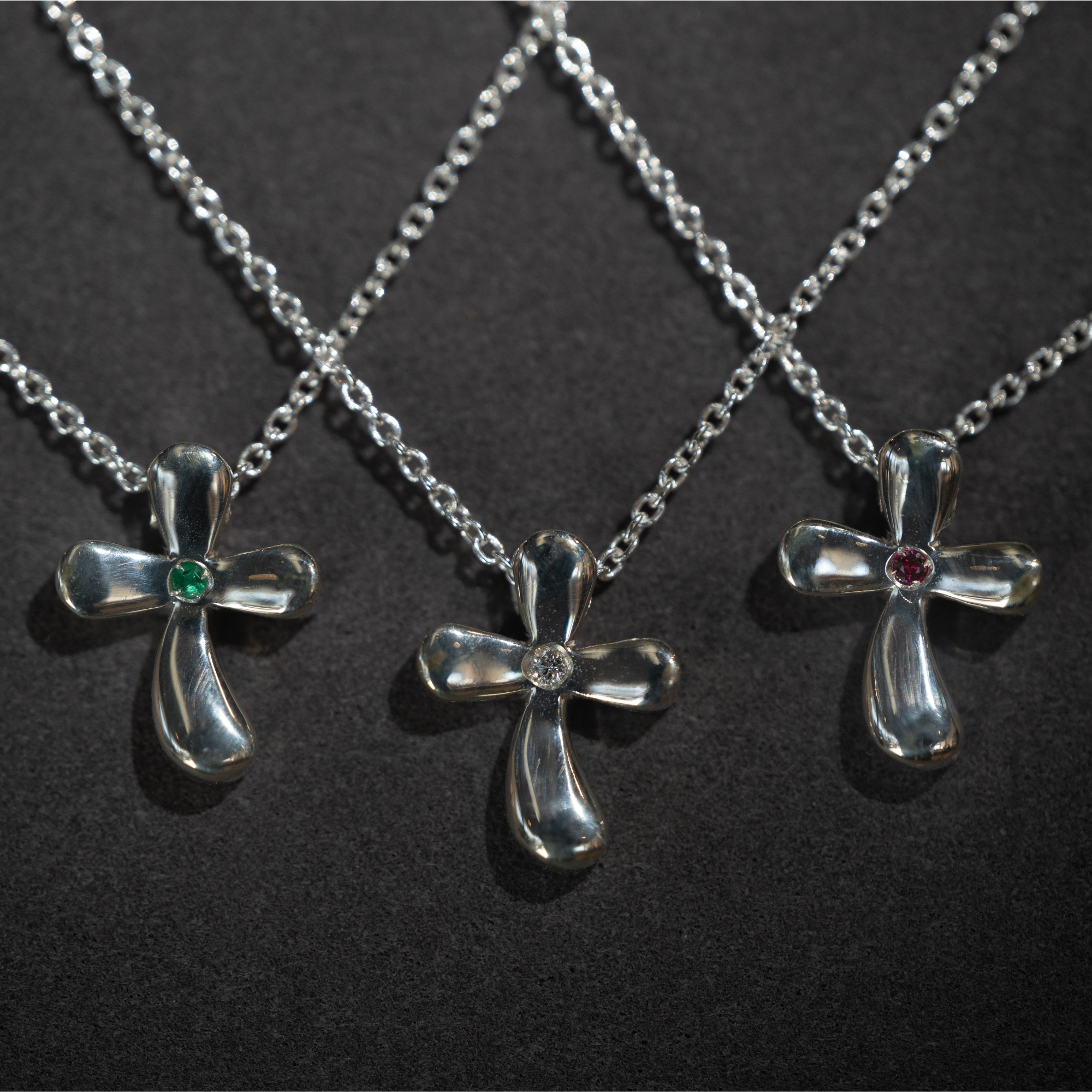 Silver Cross Necklace
