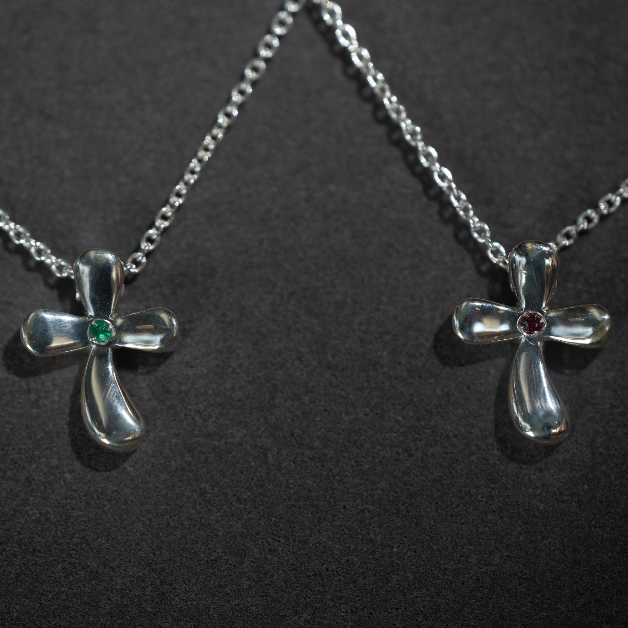 Silver Cross Necklace