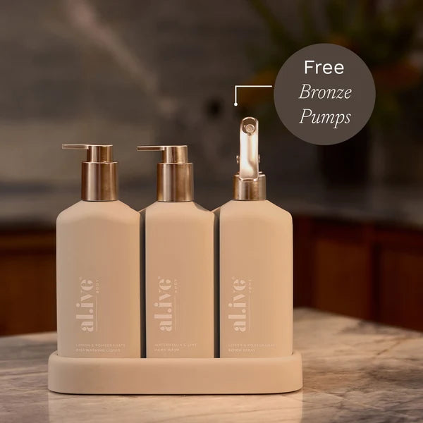 Holiday Edition Kitchen Trio - Dishwashing Liquid, Hand Wash & Bench Spray