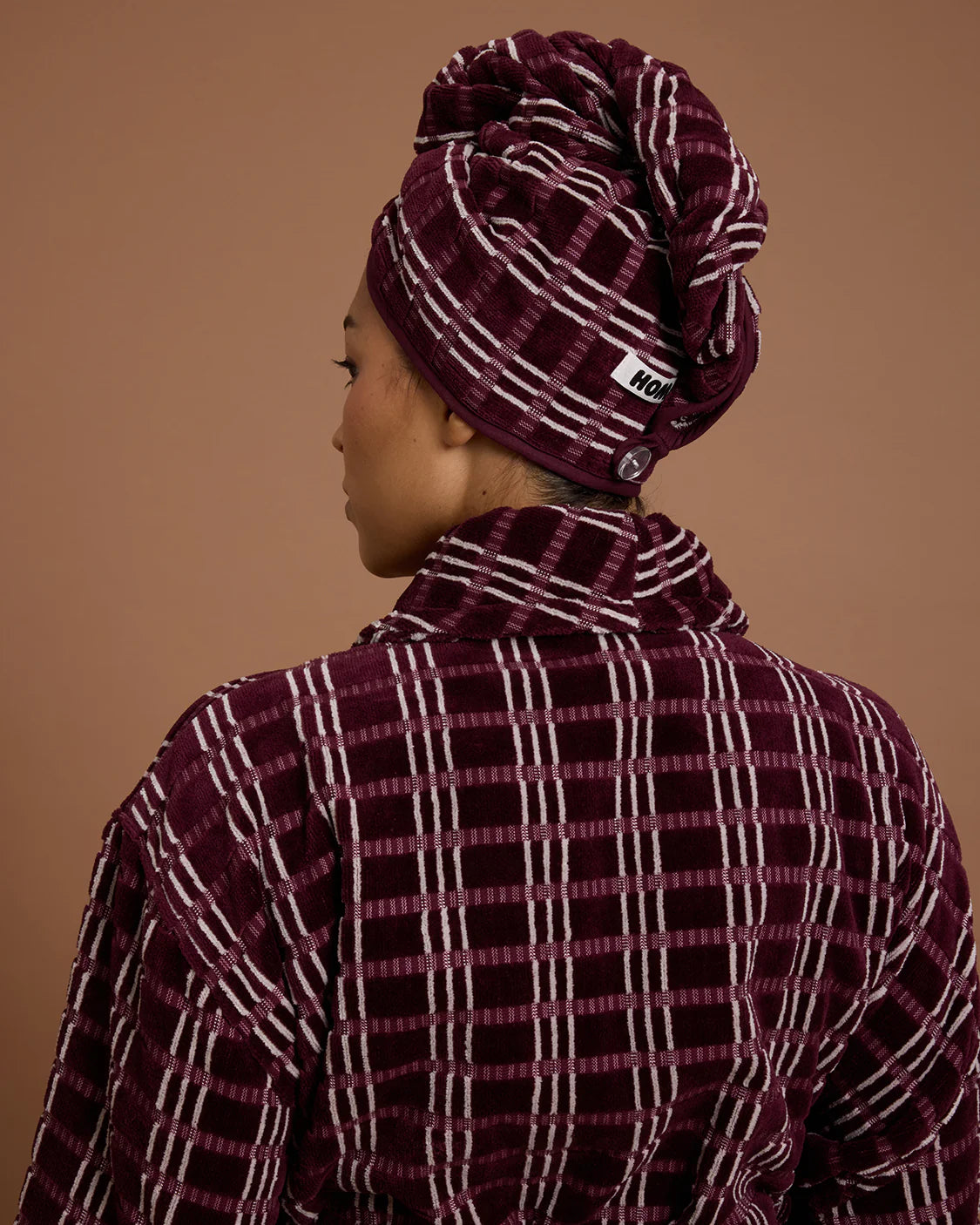 Hair Wrap - Blackberry