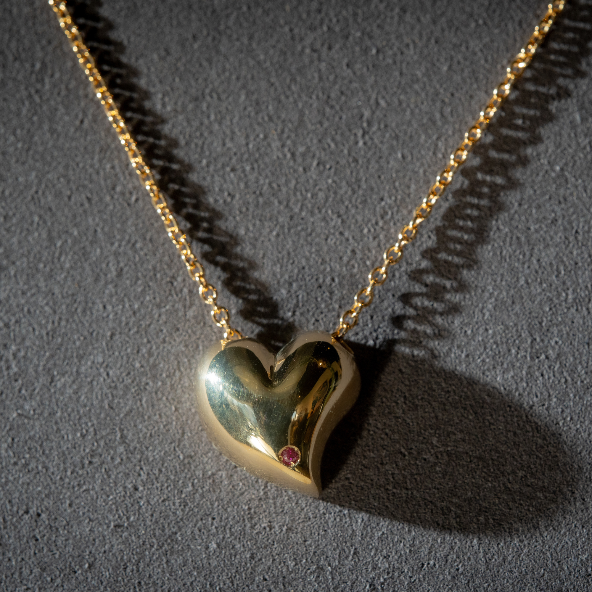 Gold Heart Necklace