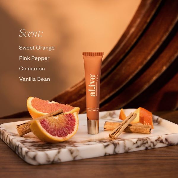 Lip Butter Ornament Cinnamon & Citrus