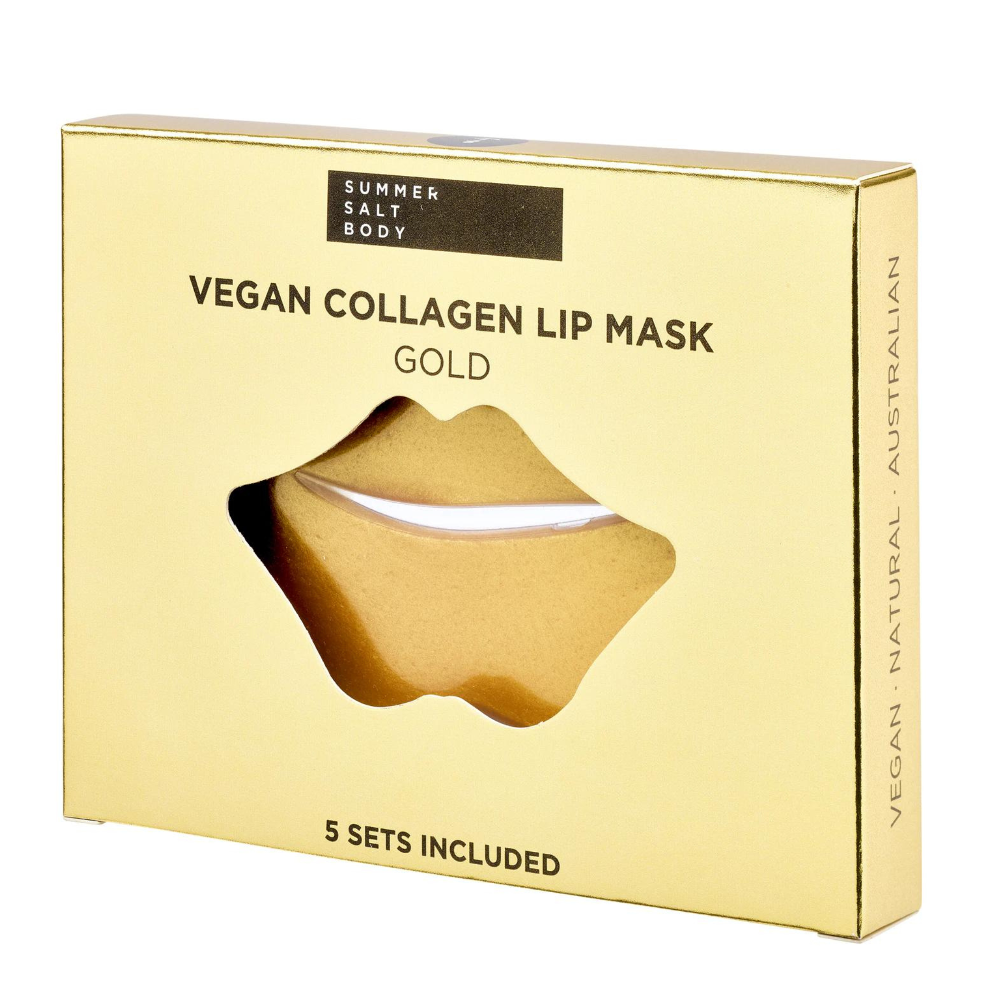 VEGAN COLLAGEN LIP MASK GOLD