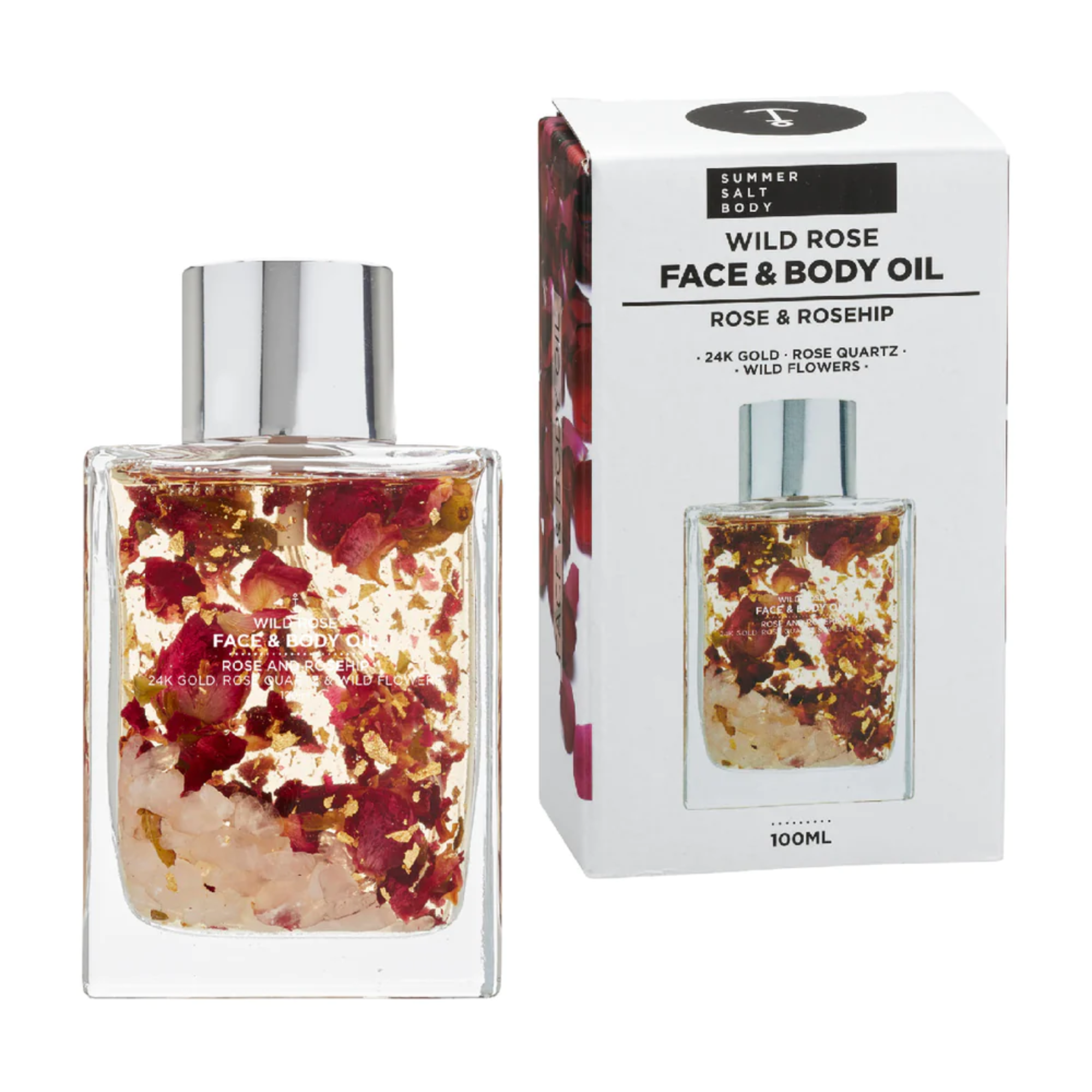 WILD ROSE FACE & BODY OIL - 100ML