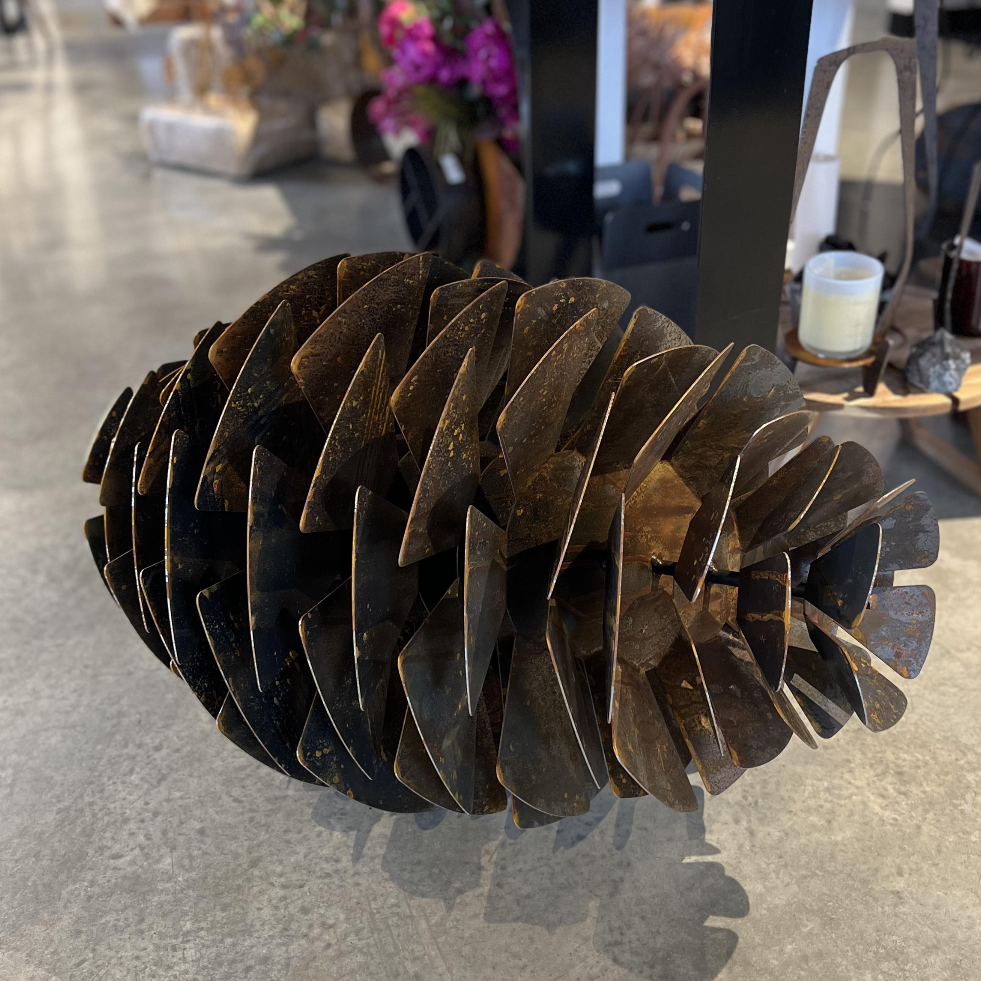 Pinecone Sculpture