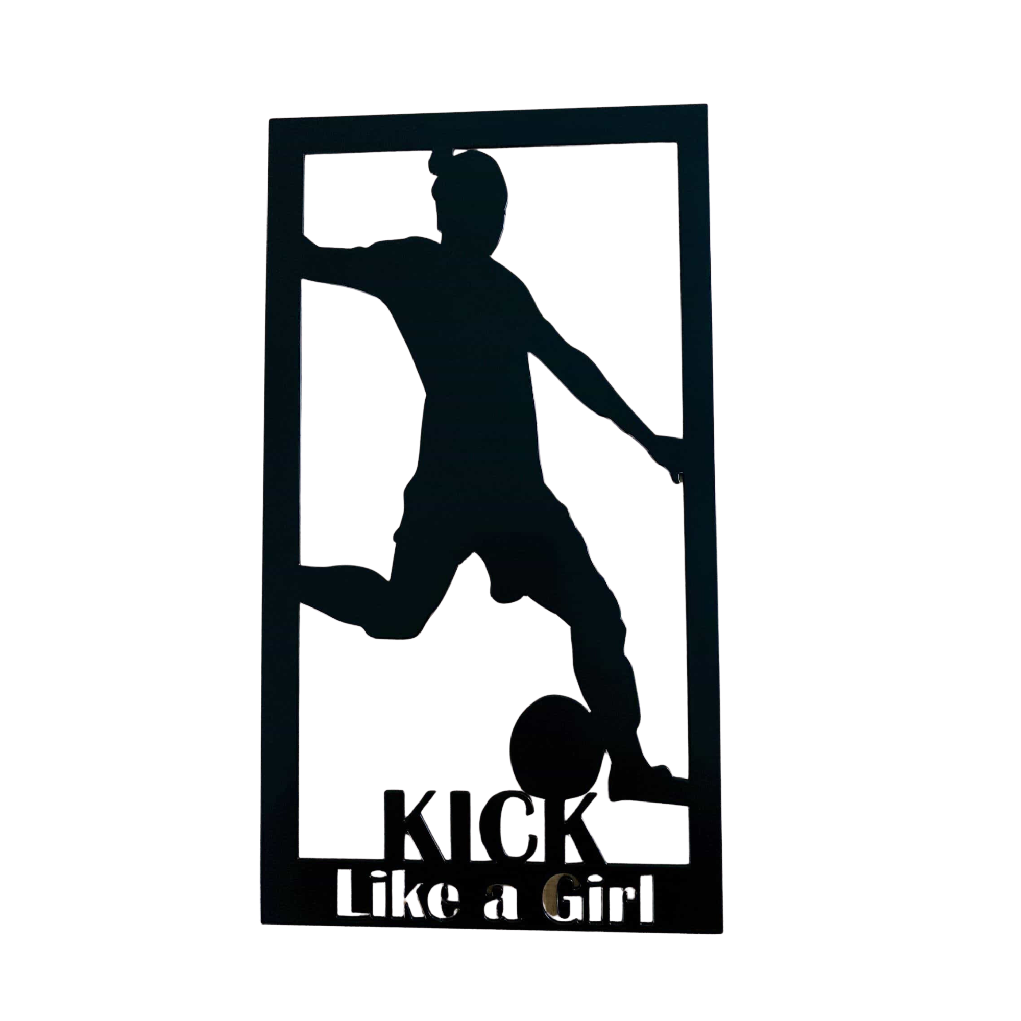 Like A Girl Plaque