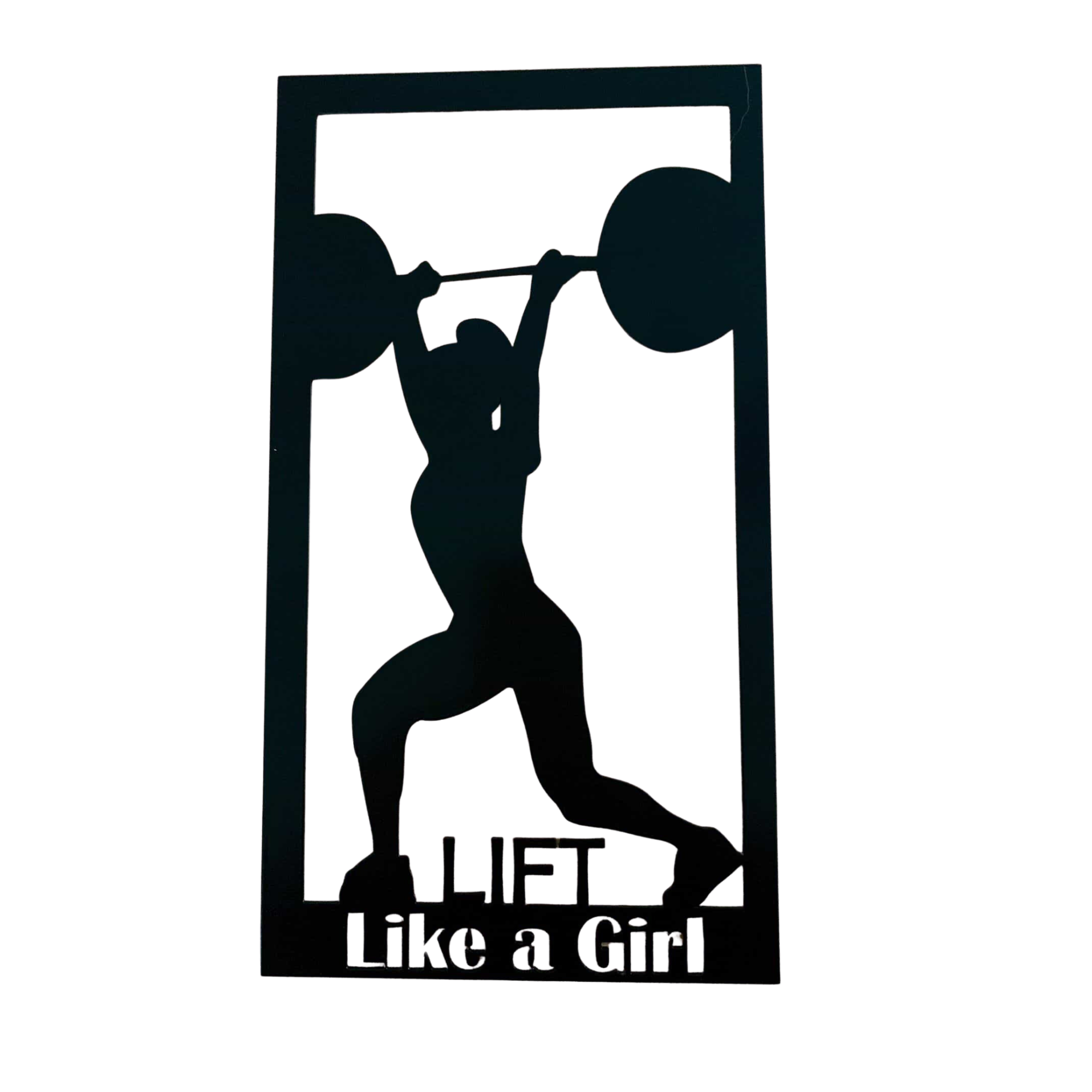 Like A Girl Plaque