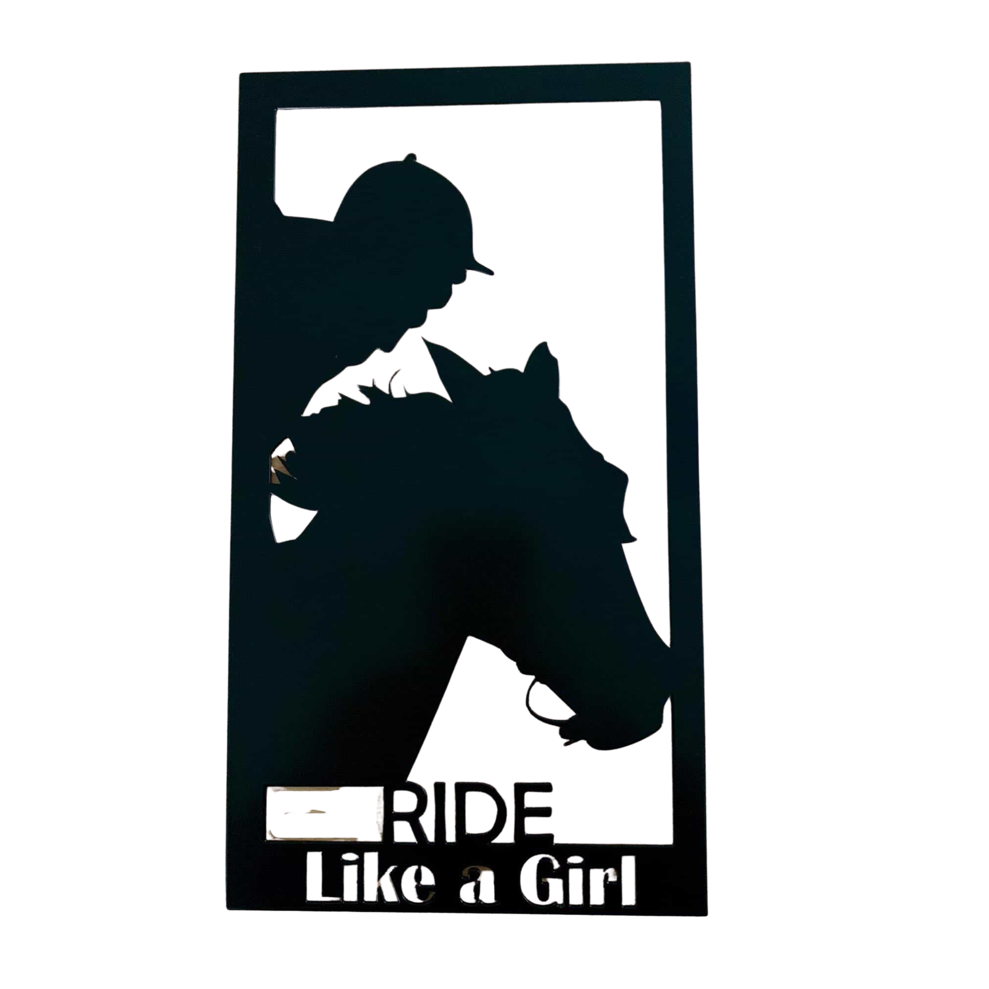 Like A Girl Plaque