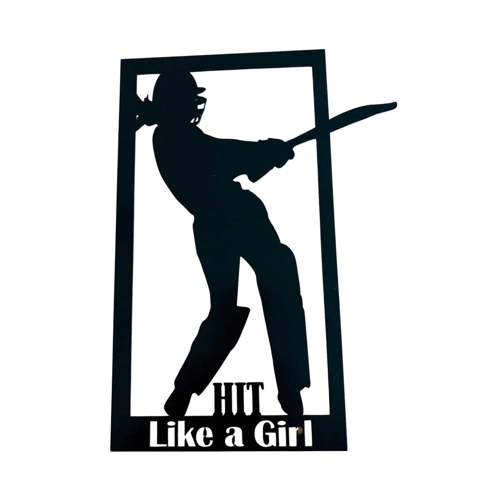 Like A Girl Plaque