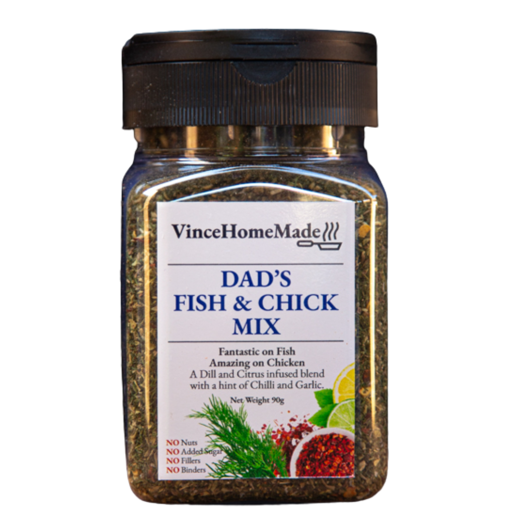 Dad’s Fish and Chick Mix