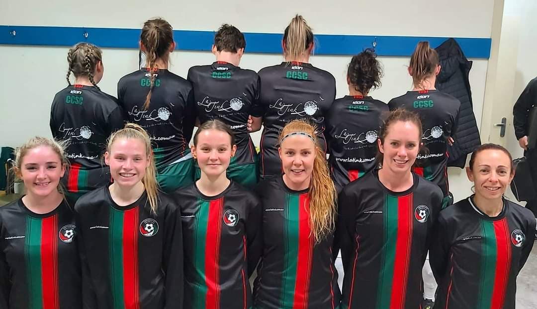 LaTink Sponsors Croydon City Soccer Club's Women's team