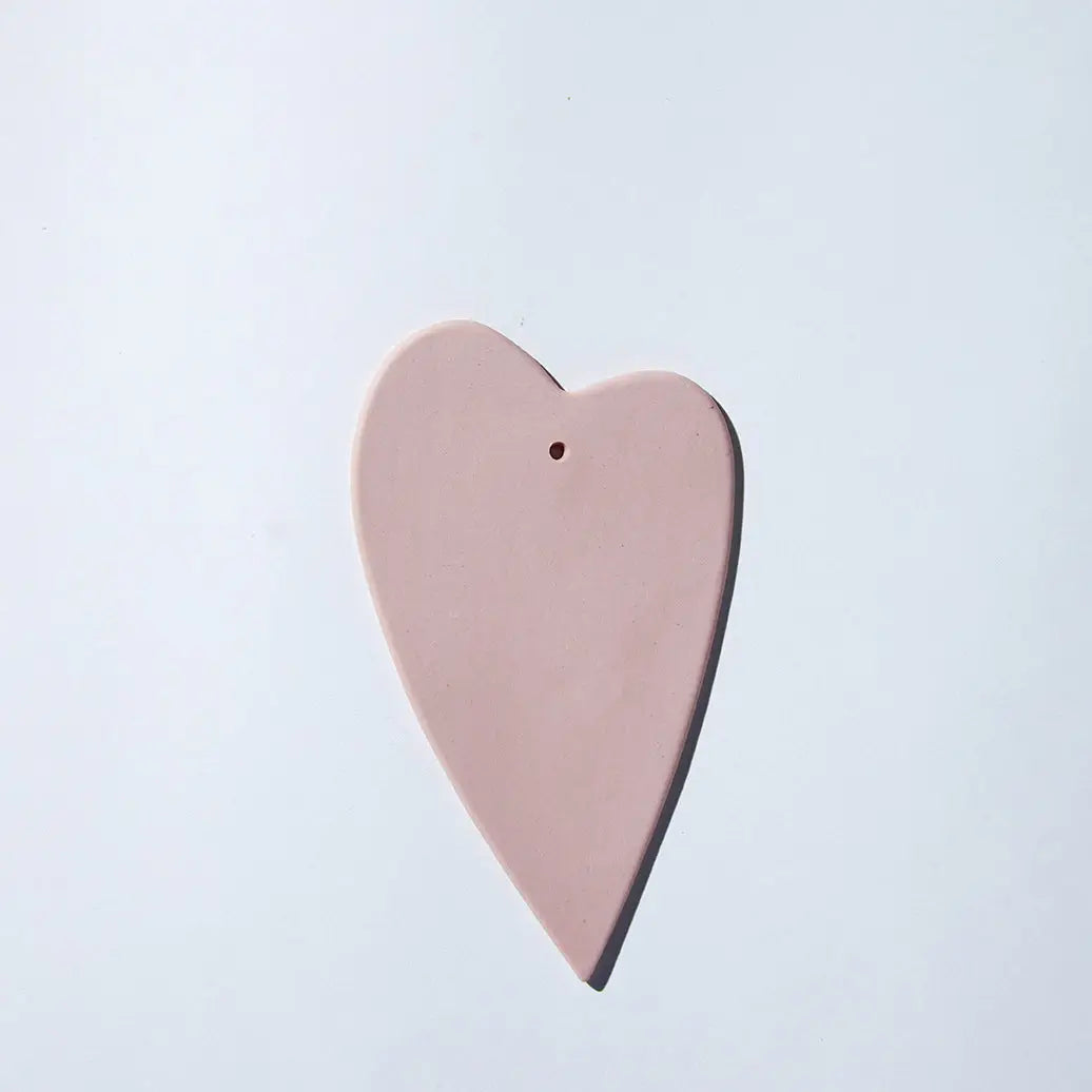 Heart Decoration Icy Pink