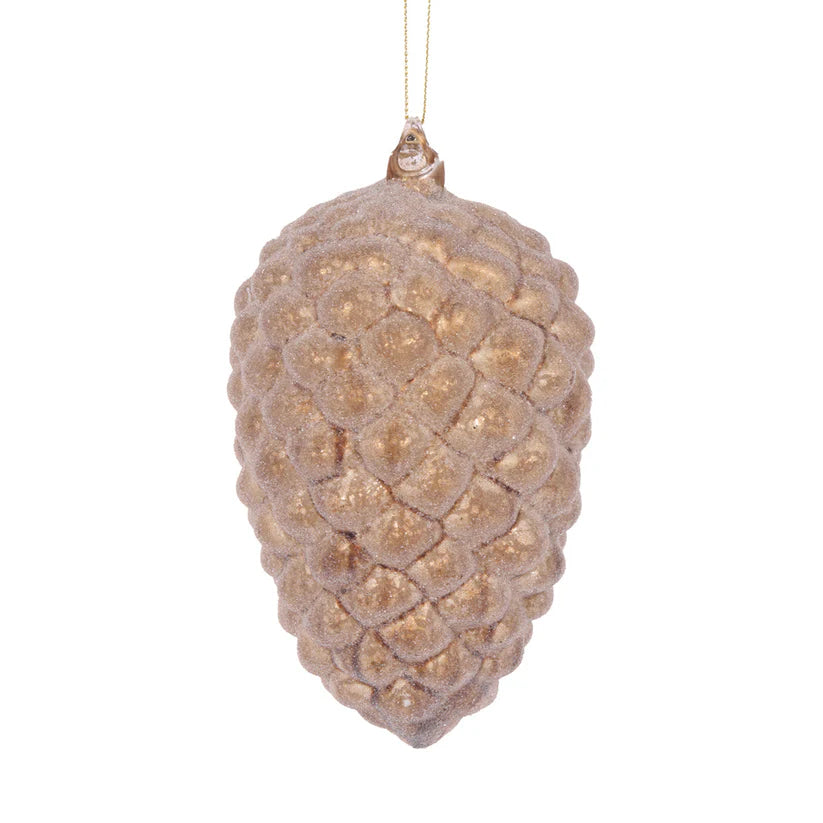 Snowy Pinecone Bauble