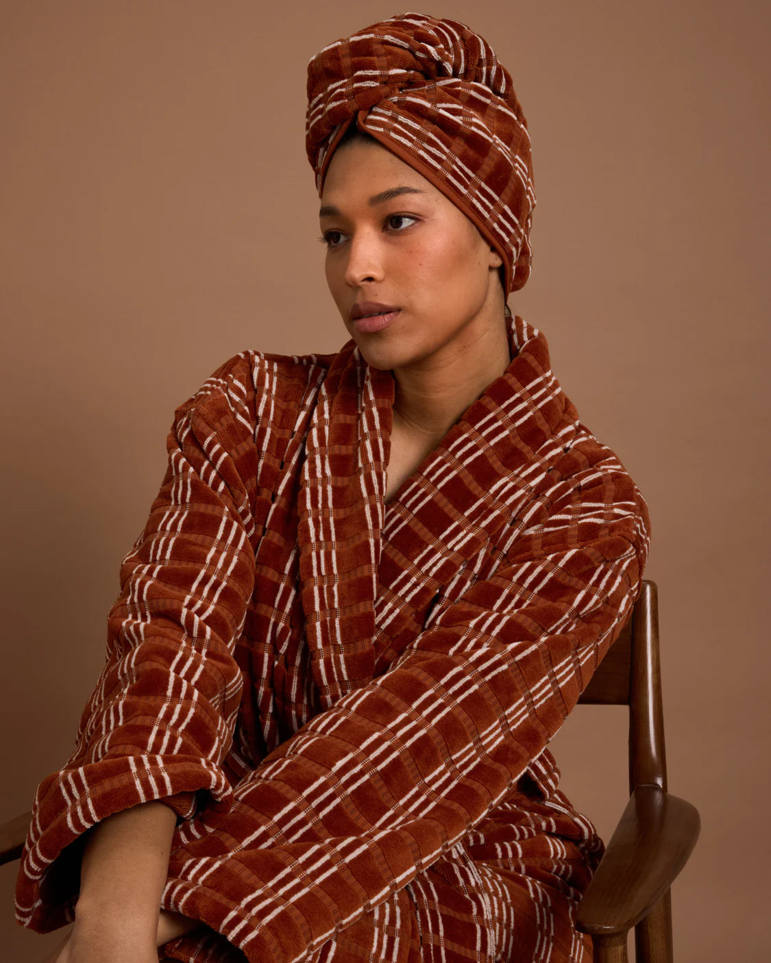 Hair Wrap - Terracotta