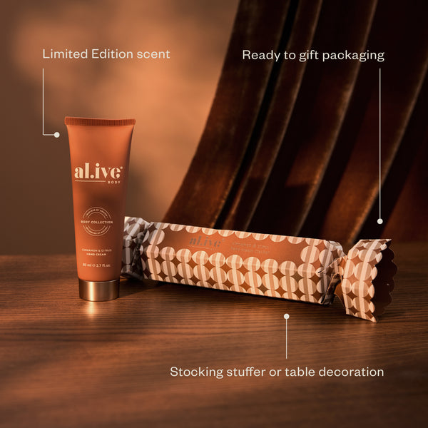 Hand Cream Cracker Cinnamon & Citrus