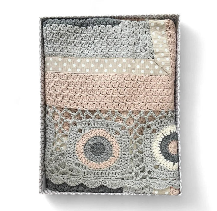 Grey and Cream Blanket