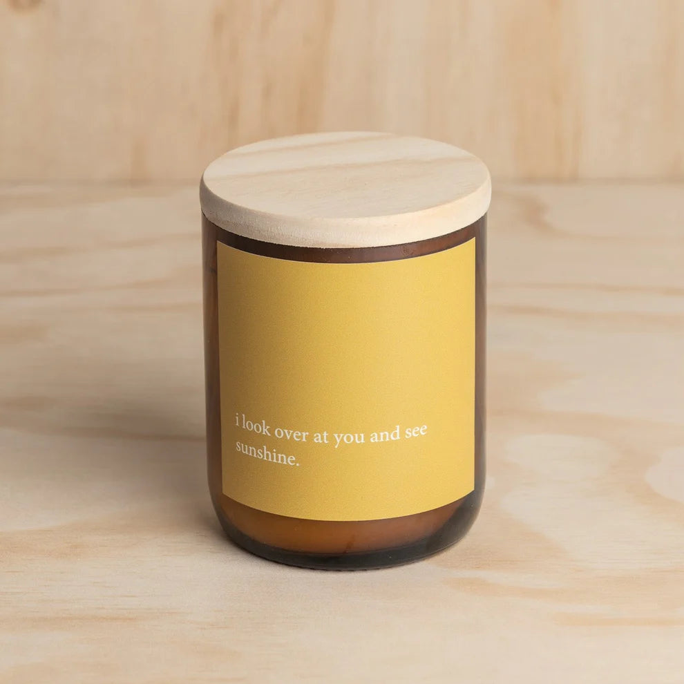 Heartfelt Quote Candle