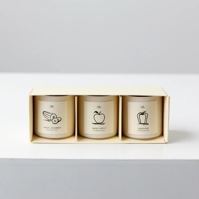 Epicurean Series Gift Set Capsicum, Cucumber, Green Apple