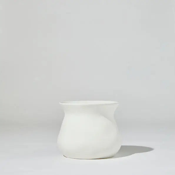 Tubby Vase Snow (L)